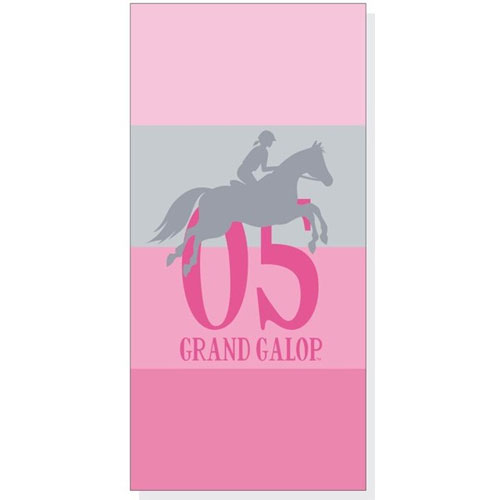 saddle club beach towel