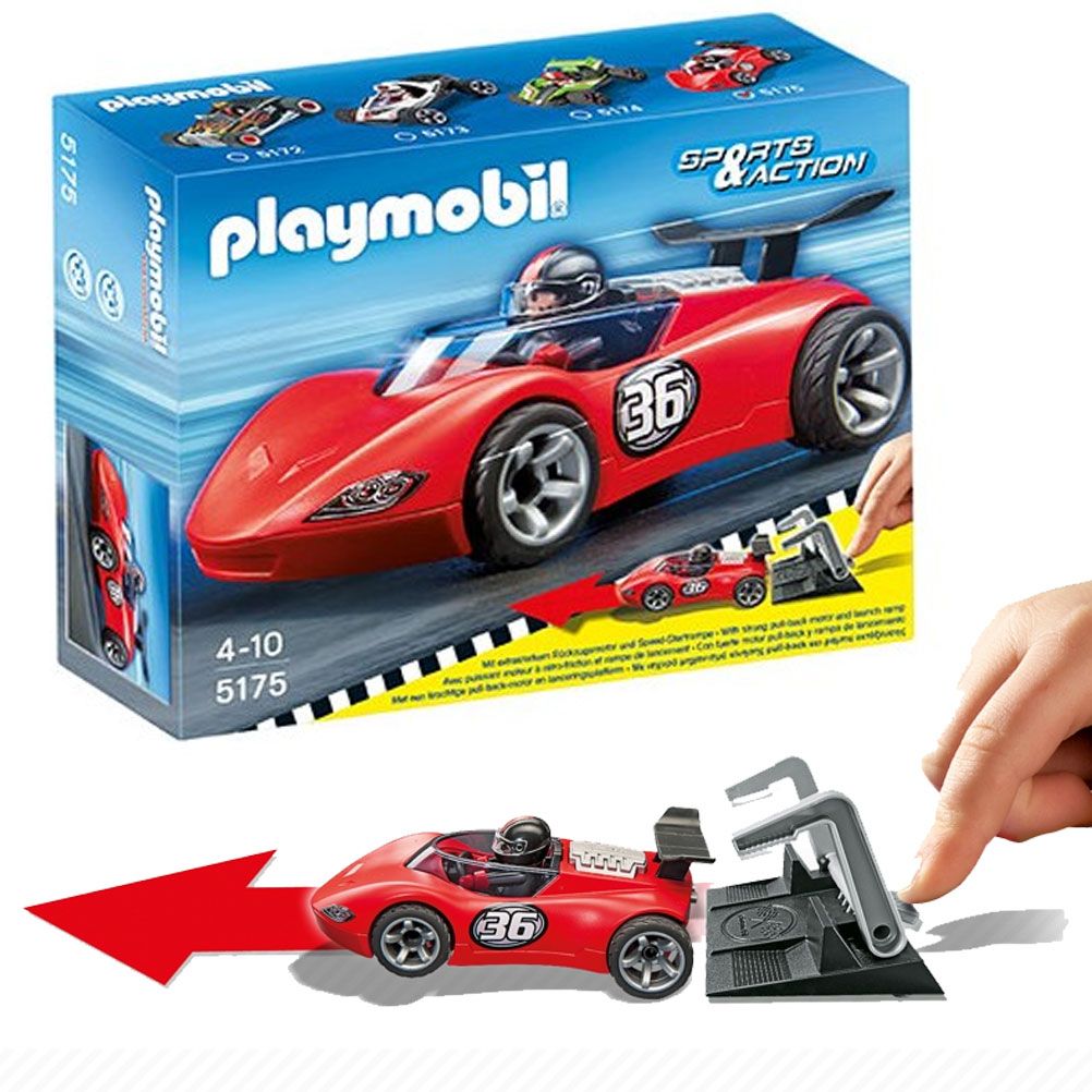 Playmobil racing car