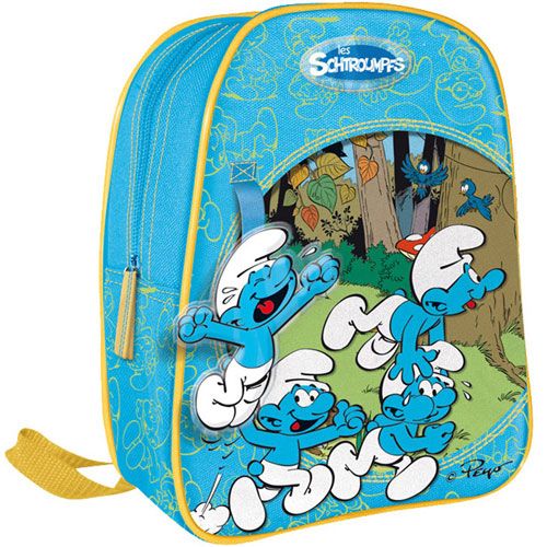 backpack smurf