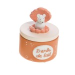 Little Tooth Box Mouse in Shell - Ochre Orange