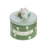 Little Green Pine Resin Tooth Box - Mouse on a Mountain