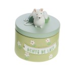 Little Anise Green Resin Tooth Box - Mouse