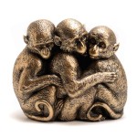 Decorative Statue Monkey Trio