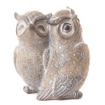 Decorative Statue Loving Owls