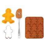 Gingerbread Man Pastry Set