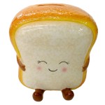 Funny Brioche Slice Piggy Bank