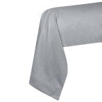 Eden Bolster Pillowcase 45 x 185 cm - Mouse Grey