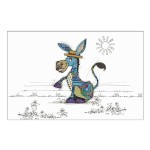 Placemat Funny donkey