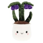 Plush Toy Flowered Plant Wild Hyacinth Plant Bobballs