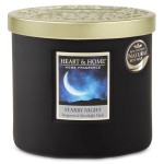 Two-Wick Ellipse Candle Starry Night - Heart and Home