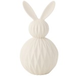 LED Rabbit Lamp in Porcelain