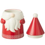 Santa Claus Shaped Cookie Jar