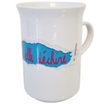 Elongated ceramic cup Ma maman elle dchire ! by Cbkreation