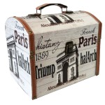 Small Retro Chest on Paris Theme