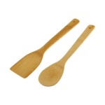 Set of 2 Bamboo Spatulas