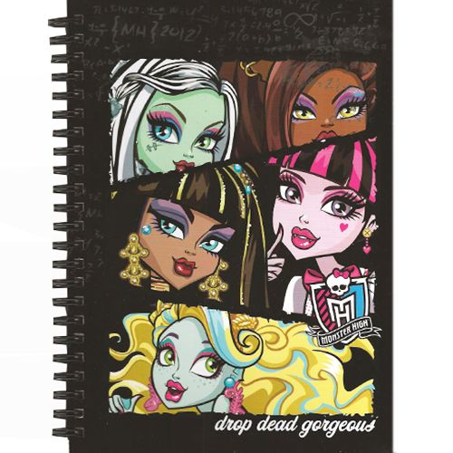 Monster High Drop dead Gorgeous Spiral notebook