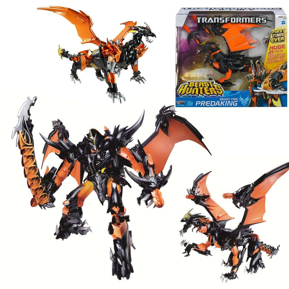 Transformers Prime Beast Hunters Ultimate Dragon Figure