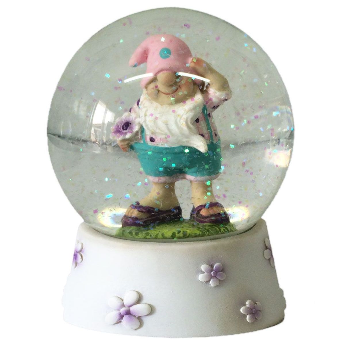 Gnome Garden Glitter ball