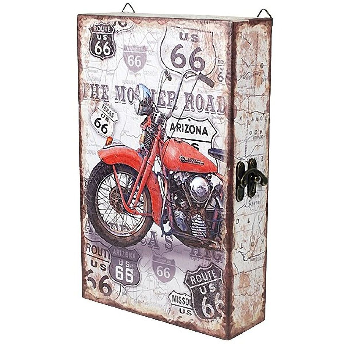 vintage Motorcycle Key Box