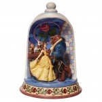 Enchanted Love - Beauty and the Beast Rose Dome Figurine