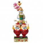 We're All Mad Here - Stacked Alice in Wonderland Figurine