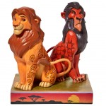 Simba and Scar Figurine - Disney Traditions