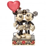 Mickey and Minnie Heart Figurine - Disney Traditions