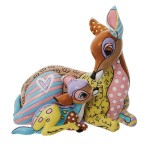 Bambi and MotherFigurine by Romero Britto