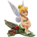 Tinkerbell Sitting in Holly Figurine