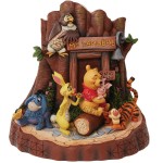 Winnie The Pooh Carved by Heart Figurine