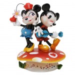 Mickey Mouse and Minnie Mouse Figurine