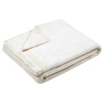 Polar blanket Beige 180 x 220 cm