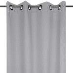 Eyelets Screen Curtain - Grey