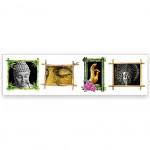 Zen - Bouddha stickers 20 x 70 cm