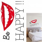 Be Happy wall stickers