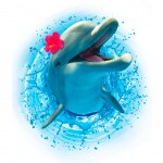 Dolphin wall sticker