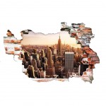 Large New-York wall sticker 120 cm