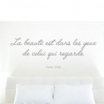 Oscar Wilde wall sticker