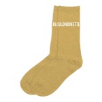 Glitter Socks Blondinette  Yellow