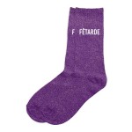 Pair of glitter socks "Ftarde"