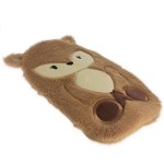 Fawn Fleece Hot Water Bottle for Kids