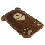 Bear Fleece Hot Water Bottle for Kids