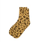 A Pair of Glitter Leopard Socks