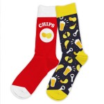 Mismatched Socks Chips Aperitif  Fun and Originality