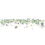 Wall Sticker Foliage, Birds and Butterflies