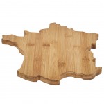 Cheese board France map