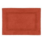 Terracotta Cotton bath mat 50 x 80 cm