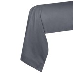 Eden Bolster Pillowcase 45 x 185 cm - Slate