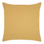 Solid Mustard Pillowcase 63 x 63 cm - Elyse Collection