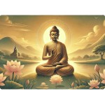 Buddha Serenity Mousepad by CBKreation